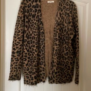 Leopard cardigan